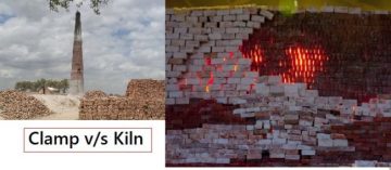 Difference Between Clamp Burning And Kiln Burning Of Bricks