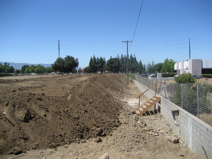 Grading of Construction Site