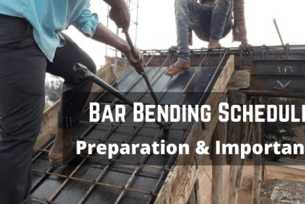 Preparation of Bar Bending Schedule (BBS) and their Importance