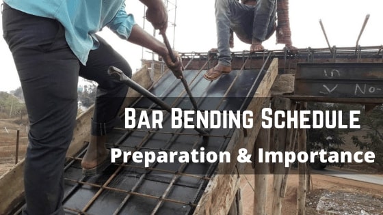 Preparation of Bar Bending Schedule (BBS) and their Importance