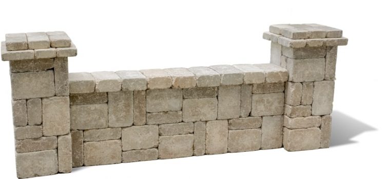 Stone Boundary Wall