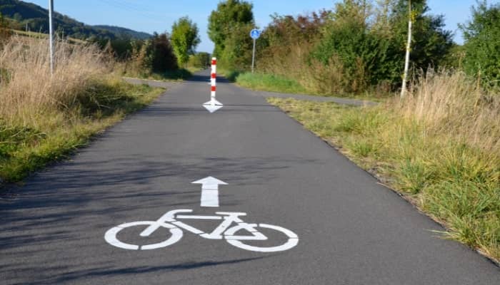 Cycle Track for road