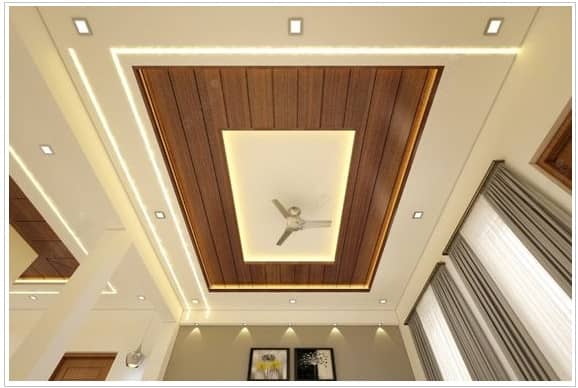 Wooden False Ceilings