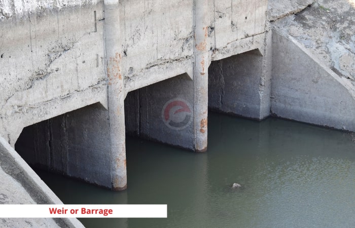 Weir or Barrage