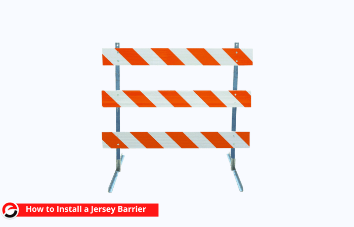 How to Install a Jersey Barrier