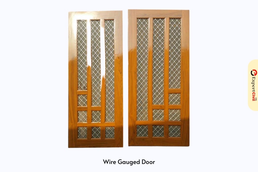 Wire Gauged Door