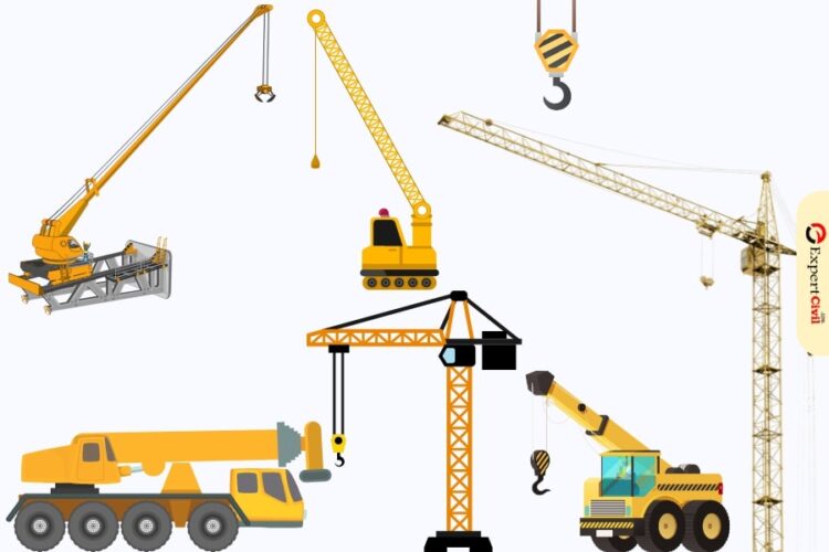 18 Different Types of Cranes Used in Construction