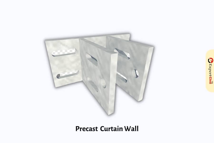 Precast Curtain Wall or Cladding wall