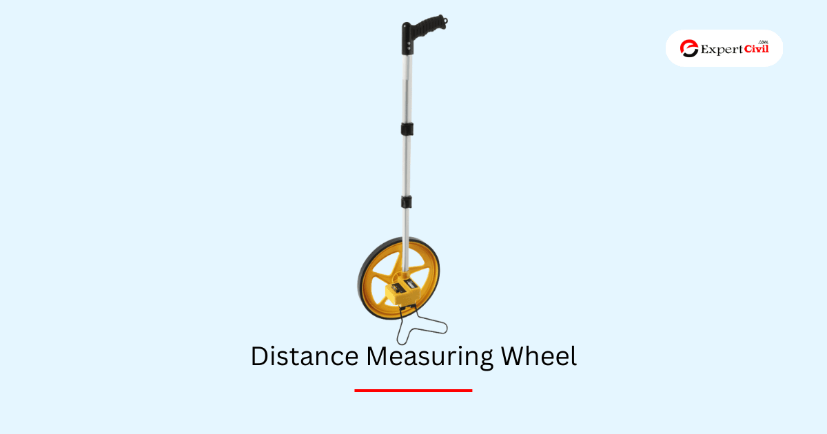 Distance Measuring Wheel in construction