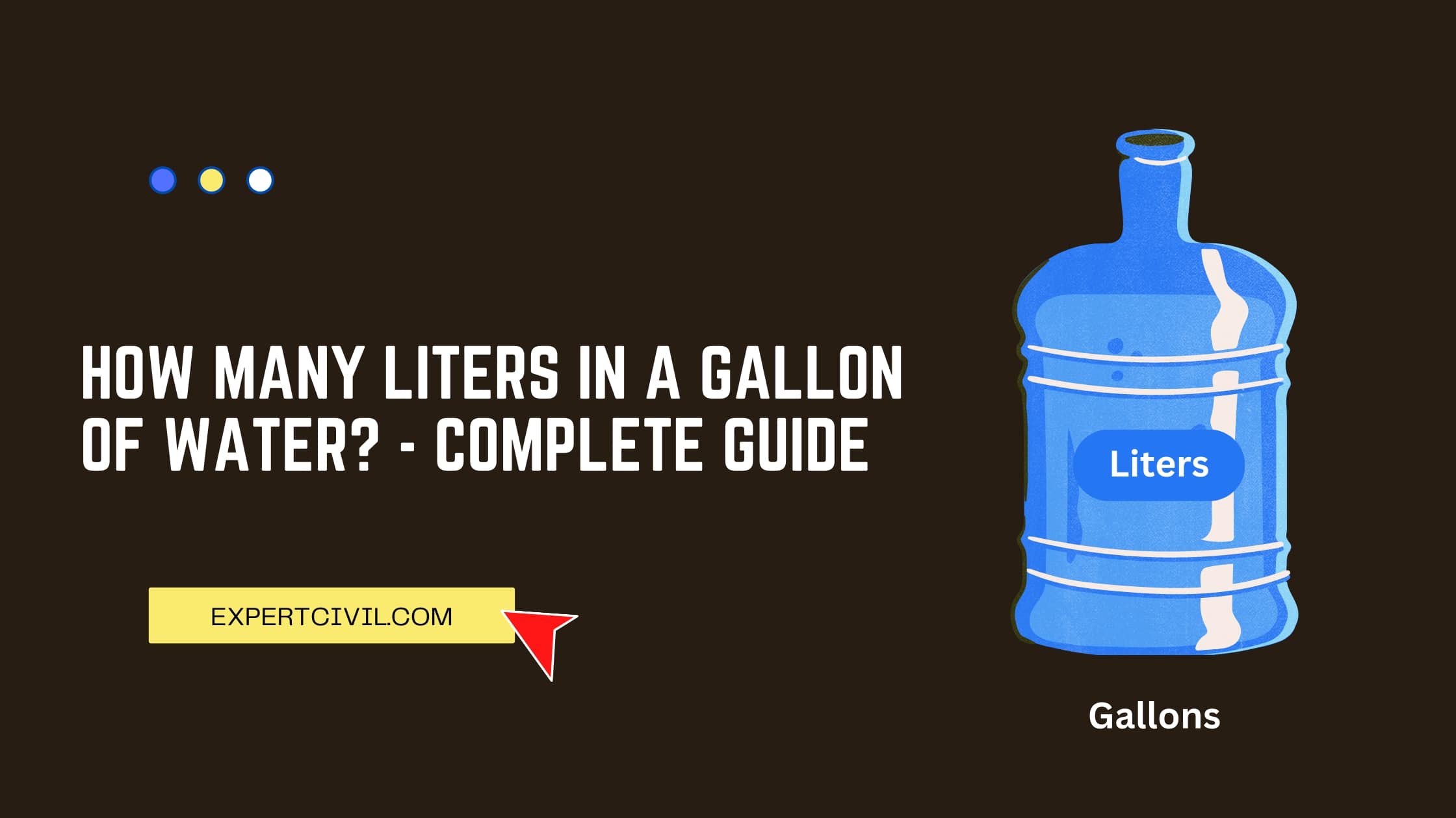 How Many Liters in a Gallon of Water?