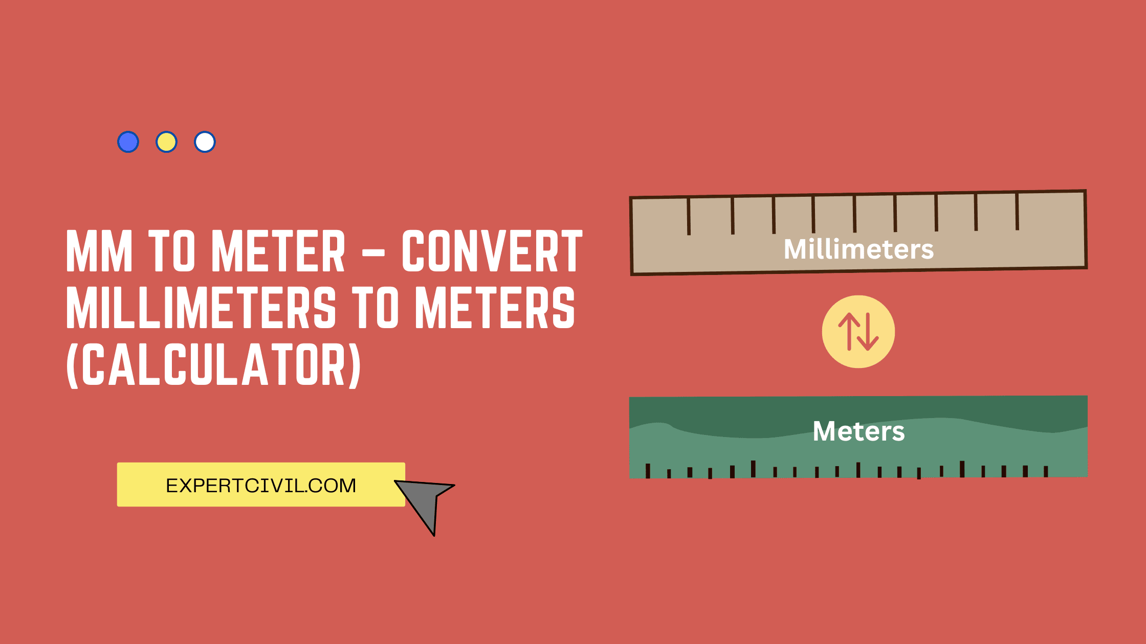 nauwelijks Abstractie gebaar mm to meter - Convert Millimeters to Meters (Calculator)