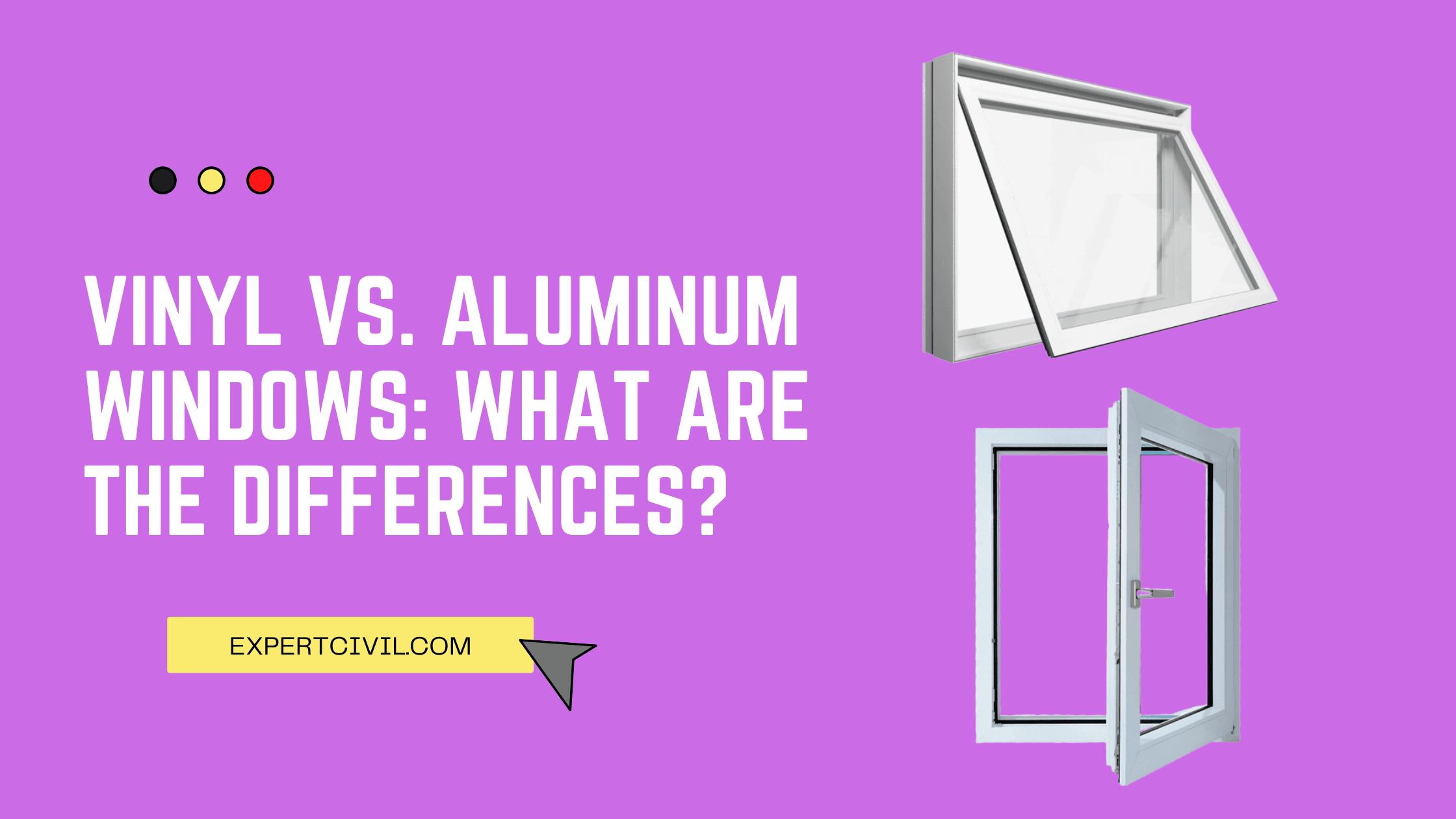 Vinyl vs. Aluminum Windows: What Are the Differences?
